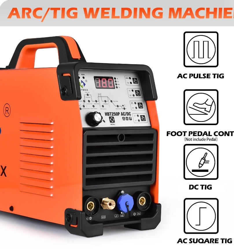 Machine à souder TIG HITBOX HBT250P ACDC