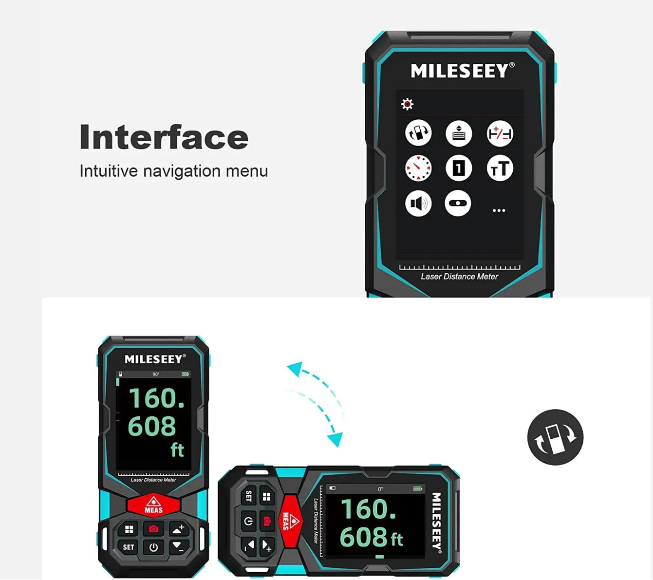 Télémètre Laser Mileseey S7 (S20)